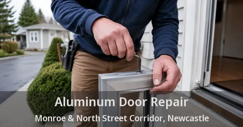 Aluminum Door Repair Monroe & North Street Corridor, Newcastle - ON