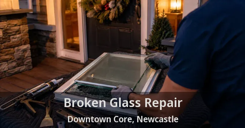 Broken Glass Repair Downtown Core, Newcastle - ON