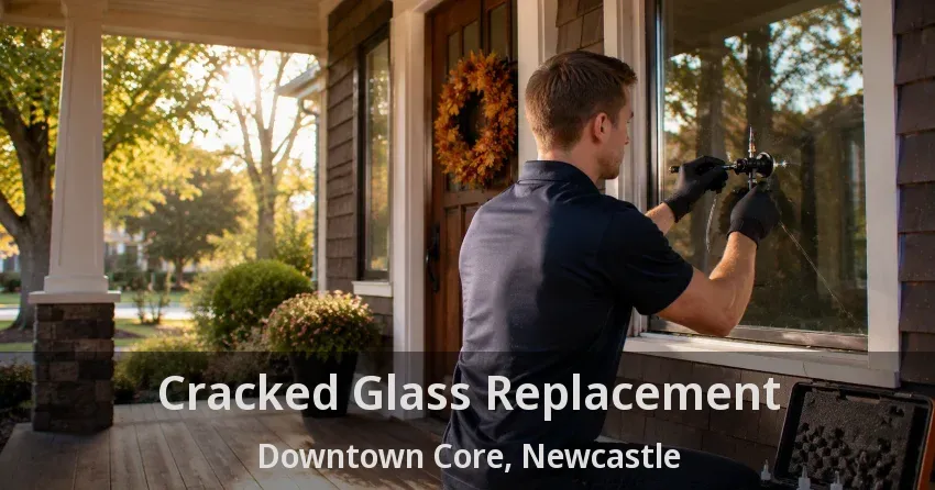 Cracked Glass Replacement Downtown Core, Newcastle - ON