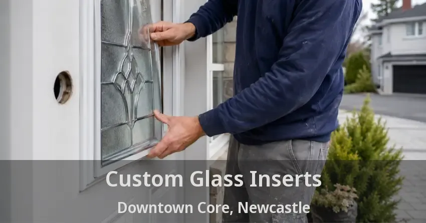 Custom Glass Inserts Downtown Core, Newcastle - ON
