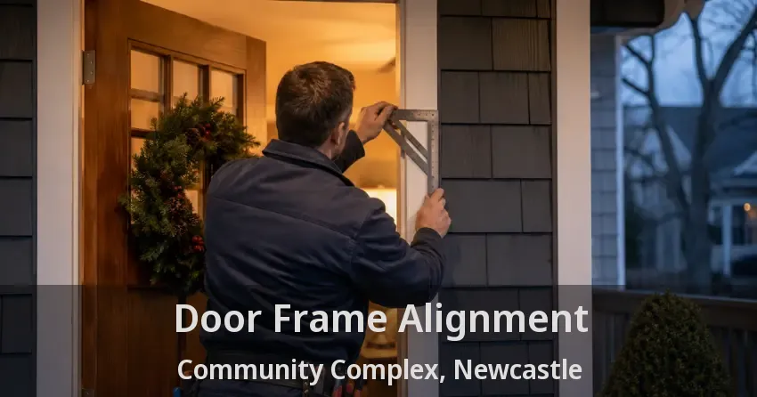 Door Frame Alignment Community Complex, Newcastle - ON