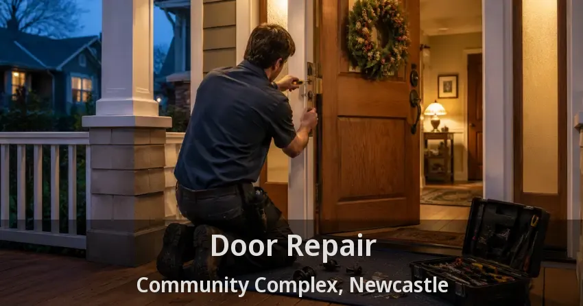 Door Repair Community Complex, Newcastle - ON