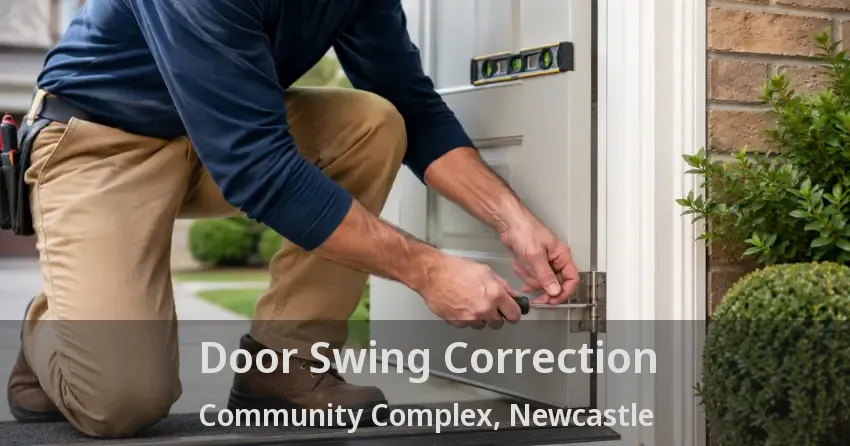 Door Swing Correction Community Complex, Newcastle - ON