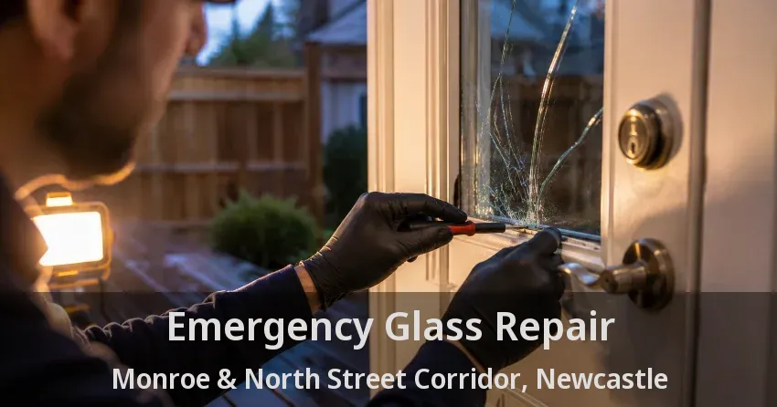Emergency Glass Repair Monroe & North Street Corridor, Newcastle - ON