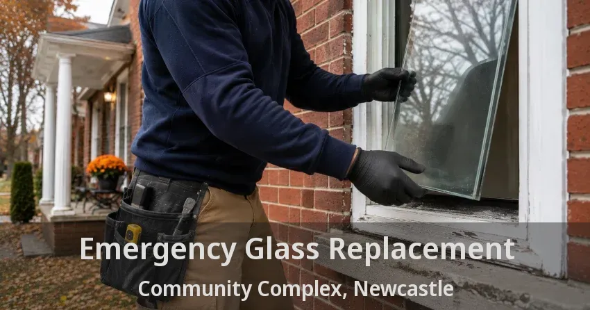Emergency Glass Replacement Community Complex, Newcastle - ON