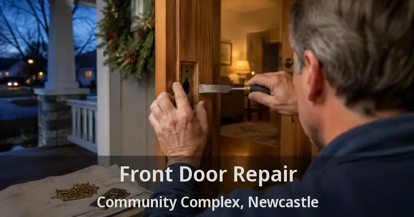Front Door Repair Community Complex, Newcastle - ON