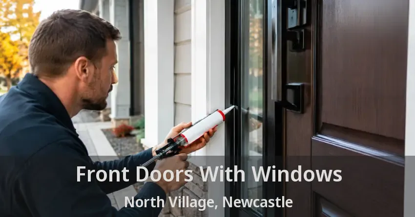 Front Doors With Windows North Village, Newcastle - ON