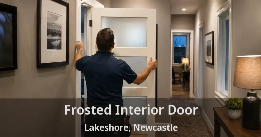Frosted Interior Door Lakeshore, Newcastle - ON