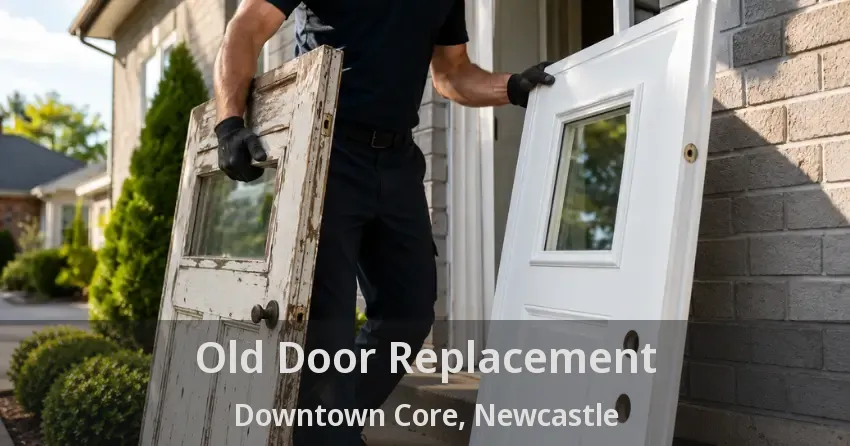 Old Door Replacement Downtown Core, Newcastle - ON