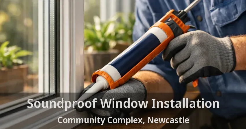 Soundproof Window Installation Community Complex, Newcastle - ON