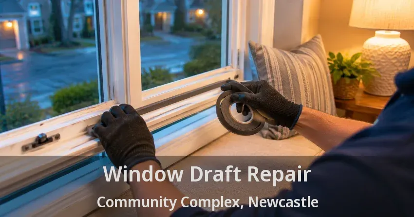 Window Draft Repair Community Complex, Newcastle - ON