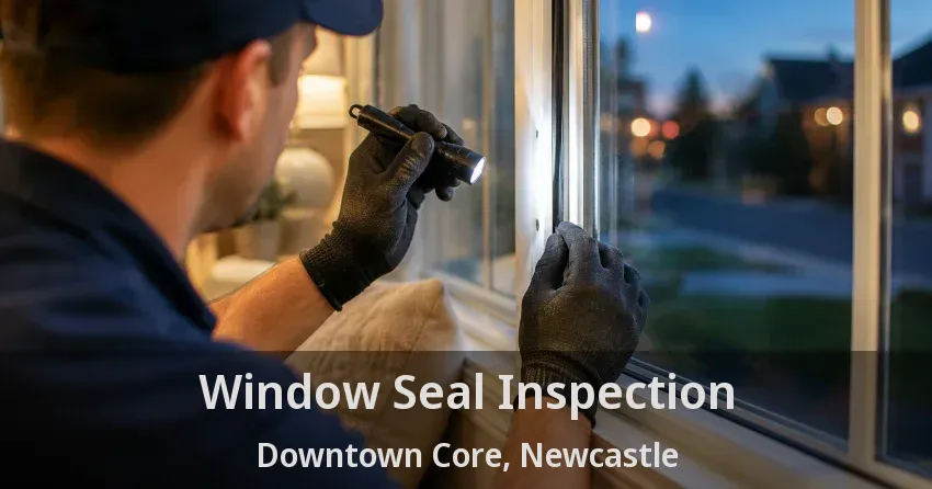 Window Seal Inspection Downtown Core, Newcastle - ON