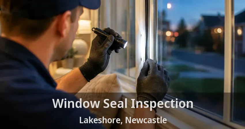 Window Seal Inspection Lakeshore, Newcastle - ON