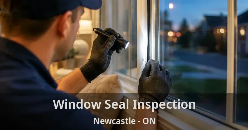 Window Seal Inspection Newcastle - ON