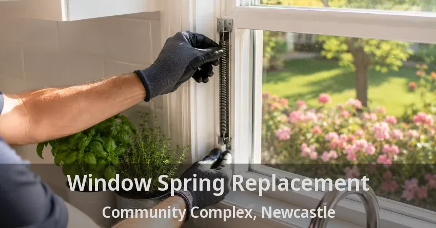 Window Spring Replacement Community Complex, Newcastle - ON
