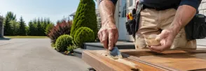 Wood Door Repair North Village, Newcastle